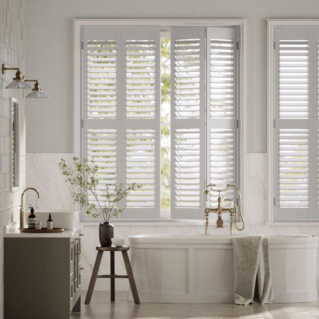 shutters for bathroom